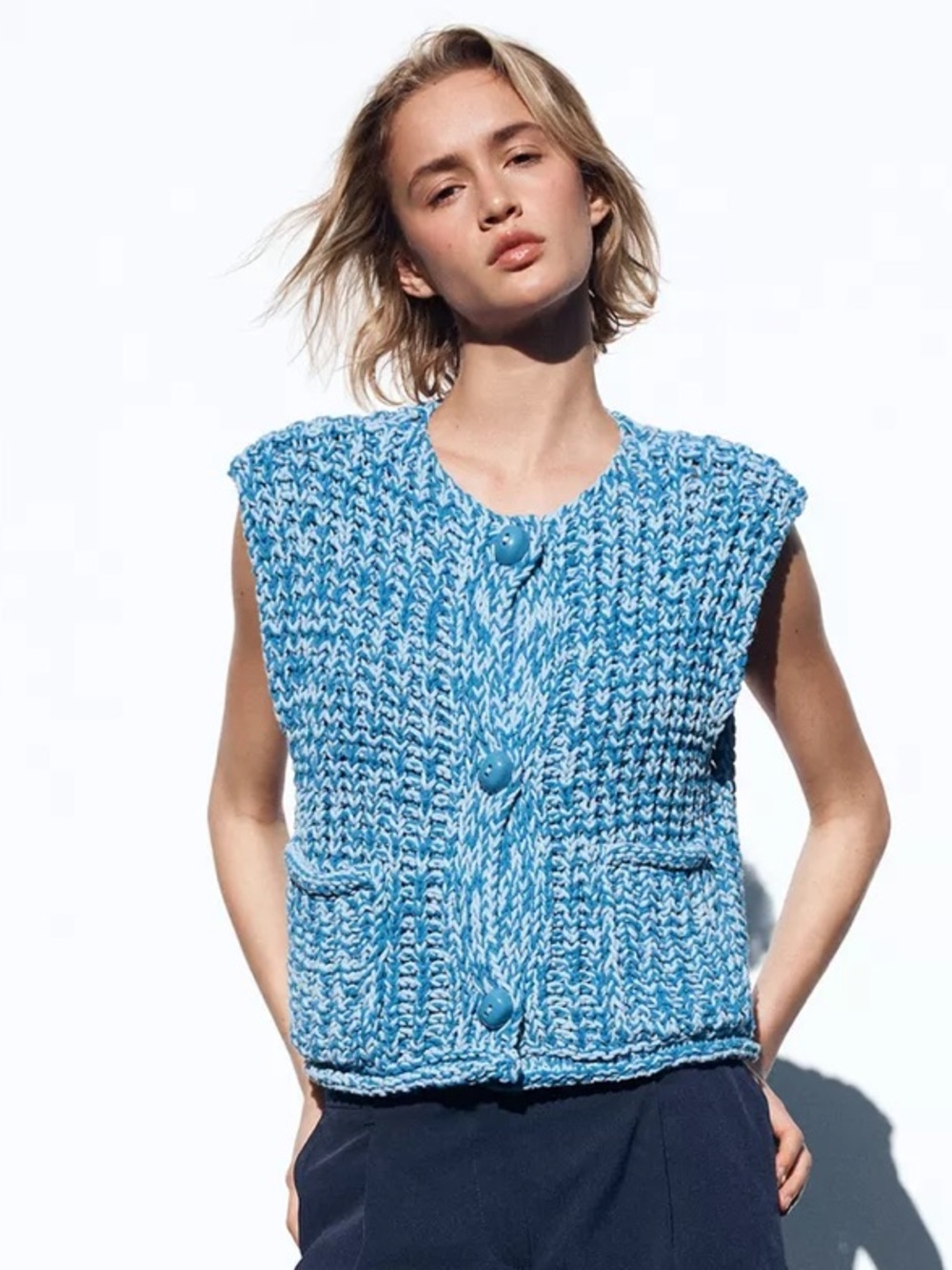 New ZARA Knit Vest